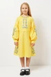 Дитяча сукня-вишиванка vishivano4ka 829-8 110 жовта - изображение 1