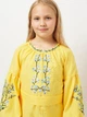 Дитяча сукня-вишиванка vishivano4ka 829-8 110 жовта - изображение 4