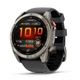 Смарт-годинник Garmin Смарт-часы Garmin Fenix 8 Pro (51 mm) AMOLED Sapphire, титан с графитово-черным силиконовым ремешком - изображение 1