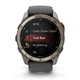 Смарт-годинник Garmin Смарт-часы Garmin Fenix 8 Pro (51 mm) AMOLED Sapphire, титан с графитово-черным силиконовым ремешком - изображение 4