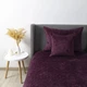 Покривало ТЕП "VELOUR" Бордо/Ромб круглий, 220x240 - изображение 5