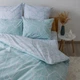 Постельное белье ТЕП Happy Sleep Marble полуторное наволочки 50х70 см Мятный (16350150215) - изображение 2