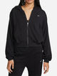 Bluza damska rozpinana streetwear z kapturem Nike W Nsw Nk Chll Ft Fz Hdy FN2415-010 XL Czarna (196974861980) - obraz 4