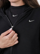 Bluza damska rozpinana streetwear z kapturem Nike W Nsw Nk Chll Ft Fz Hdy FN2415-010 XL Czarna (196974861980) - obraz 5