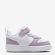 Sneakersy dziecięce dla dziewczynki na rzepy Nike Court Borough Low Recraft (Td) DV5458-134 19.5 (4US) Białe (198484278128) - obraz 3