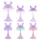 Светильник-ночник LED с аккумулятором Simple Bunny Kite K25-317-1-5, фиолетовый - изображение 2