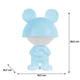 Светильник-ночник LED с аккумулятором Dreamy Mouse Kite K25-315-2-3, голубой - изображение 6