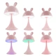 Светильник-ночник LED с аккумулятором Simple Bunny Kite K25-317-1-2, розовый - изображение 4