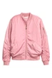 Бомбер H&M рожевий CTMDW096 32 - изображение 2