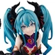 Коллекционная аниме-фигурка Furyu Vocaloid - Мику Хацуне, noodle stopper villain ver, 14 см - изображение 2