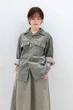 Джинсовая куртка Uniqlo 44(M) Серый (123318) - изображение 2