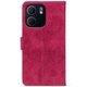 Чохол-книжка Crazy Horse Clasic для Oppo A5x Magenta (Front) (67935) - зображення 3