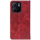 Чохол-книжка Crazy Horse Clasic для OPPO A5x Red Wine (Strong) (67945) - зображення 3