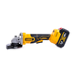 Набор аккумуляторный DeWalt 3в1 шуруповерт перфоратор болгарка в кейсе с 2 аккумуляторами 48 Вт Черный с желтым - изображение 3