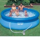 Надувной бассейн Intex 28108 с фильтр-насосом Easy Set 244 х 61 см, Объем 1942 лит - изображение 2