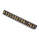 Набор пластиковых ценников Lesko SJX-HDJ-ZH-0-9 Black+Gold 56*4*6 мм с цифрами 100 шт на витрину - изображение 2