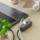 USB хаб Hoco HB1 Line Machine 4USB (metal), кабель 0,8m Сірий - зображення 2