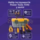 Набір інструментів для дітей Power Tools T010 у валізі — дитячий ігровий чемодан з інструментами - зображення 5