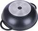 Patelnia Wok Orion Grande granitowa ze szklaną pokrywką 32 cm (8592381153151) - obraz 6