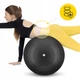 М'яч для фітнесу (арахіс) 4FIZJO Air Ball Peanut 45 x 90 см Anti-Burst Black (P-5907739312938) - зображення 12