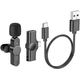 Беспроводной петличный микрофон Borofone BFK12 Type-C - Black - изображение 4