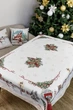 Скатерть гобеленовая с велюром Праздничный дом, 135х350см ПРОВАНС 031289 - изображение 4