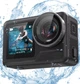 Спортивная Водонепроницаемая Экшн Фото Видео Влог Камера Kerui Speed 50 4K 60FPS 84Mp 10x Зум Dual Lens Vlog Wi -Fi 2.4G Подводная съемка влагозащита 6-40 метров Двойной дисплей для подводного плавания Туристам путешественникам блогерам активного отдыха - изображение 2