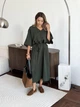 Длинное летнее женское платье ARTKNIT Эстель One Size Изумрудное (2251948374014) - изображение 7