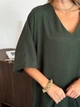 Длинное летнее женское платье ARTKNIT Эстель One Size Изумрудное (2251948374014) - изображение 12
