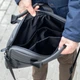 Деловая сумка для ноутбука до 15.6" Capitalist STR Gray унисекс, серая, из фактурной экокожи, 5 отделений - изображение 11