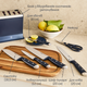 Набор ножей Tefal Ever Sharp Pro с блоком самозаточки 7 предметов (K297S744) - изображение 8