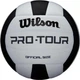 Волейбольний м'яч Wilson Pro Tour Indoor Volleyball, чорний/білий, офіційний розмір - изображение 1