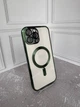 Чохол Shining Chrome Case With MagSafe з захистом камери для iPhone 14 Pro Green - зображення 2