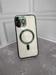 Чохол Shining Chrome Case With MagSafe з захистом камери для iPhone 14 Pro Green - зображення 3