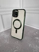 Чохол Shining Chrome Case With MagSafe з захистом камери для iPhone 14 Pro Green - зображення 1