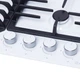 Поверхность газовая на металле Perfelli HGM 61694 WH - изображение 4
