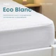 Наматрасник чехол ПЕТ Eco Blanc 160x200x30 см - изображение 1