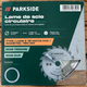 Пильный диск Parkside 150 мм 18 зубов JDT-0848519 - изображение 2