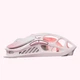 Геймерська акумуляторна, бездротова (Bluetooth + 2,4G), миша GravaStar M1 Pro, magnesium alloy body, PAW3395 ,RGB, Pink (GRAVASTARM1PRO_PNK) - зображення 6