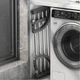 Раздвижная сушилка для белья на балкон Folding Clothes Hanger Двойная складная сушка для одежды обуви на радиатор - изображение 10