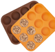 Forma do muffinek Orion Sillinie silikonowa brązowa (8592381169879) - obraz 2