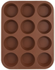 Forma do muffinek Orion Sillinie silikonowa brązowa (8592381169879) - obraz 5