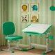 Комплект Evo-Kids стол + стул Evo-06 Plus Green (Evo-06 Plus Z) - изображение 2