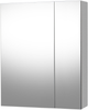 Wisząca szafka łazienkowa z lustrem Riva 13.5 x 57.2 x 66.2 cm Biała (4779019862447) - obraz 1