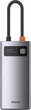 USB-хаб Baseus Type-C Hub 4-в-1 CAHUB-CY0G быстрая зарядка PD100 Вт + HDMI 4K 30 Гц + USB 2.0 + USB 3.0 (33490_PD100) - изображение 2