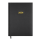 Щоденник датований 2026 BUROMAX А5 BASE 2108-01 чорний /BM.2108-01/ - изображение 1