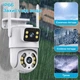 Поворотная Wi-Fi камера с двойным объективом Light Vision VLC-9130WI/2C (Tuya), 6Мп - изображение 7