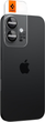 Захисне скло Spigen Glas.tR EZ Fit Optik Pro для Apple iPhone 17/16 Plus/16 Black 2 шт. (AGL07921) - зображення 2