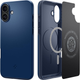 Панель Spigen Thin Fit MagFit для Apple iPhone 16 Navy Blue (ACS08187) - зображення 3