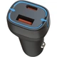Автомобильное зарядное устройство XO CC37 USB QC3.0 3A Type-C PD 20W, Black - изображение 1
